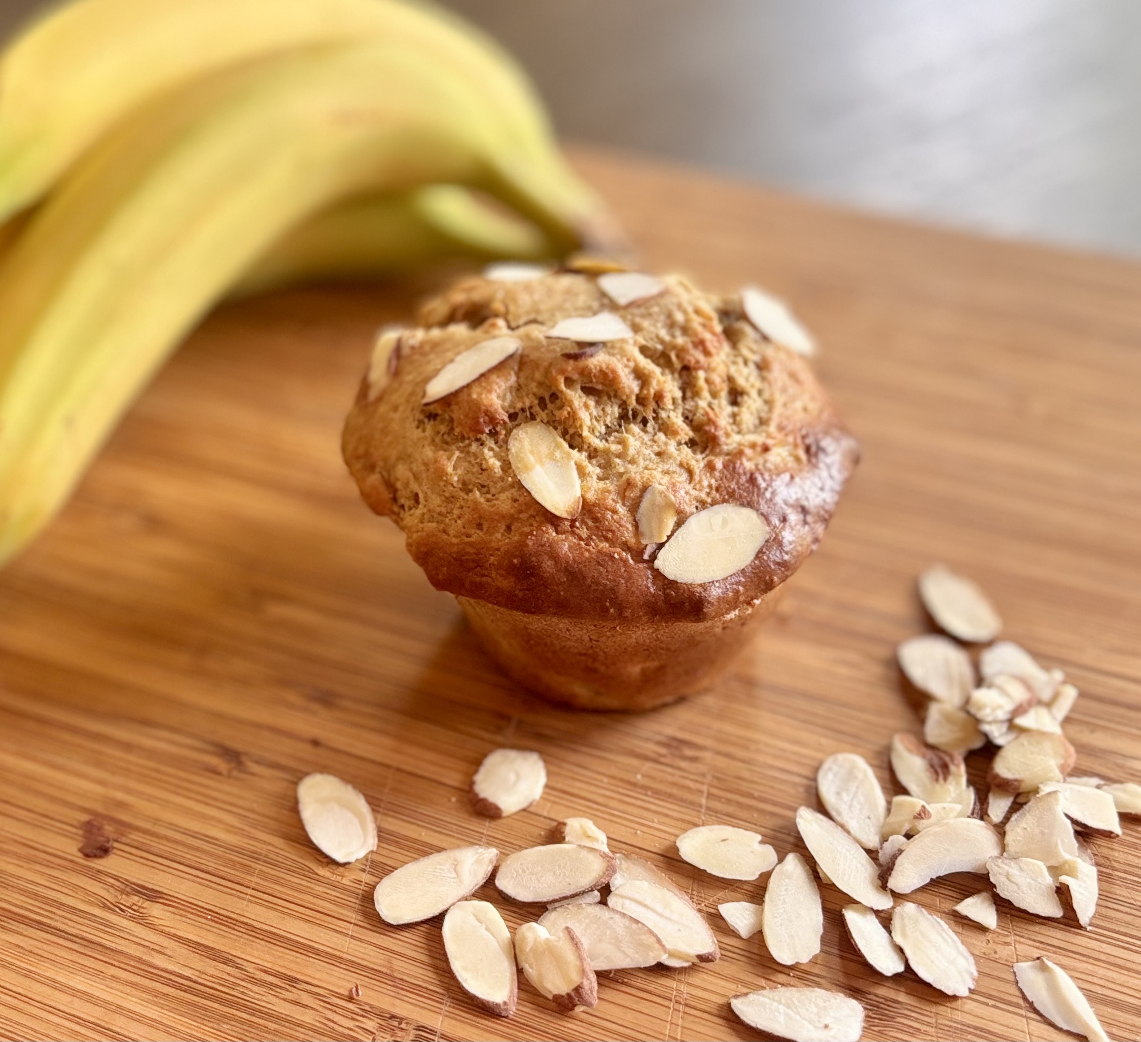 banana protein muffin